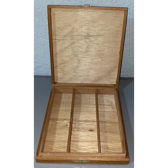 Wooden Cigar Box Premium Cigars Of Venezuela Orinoco Vintage - Picture 4 of 13